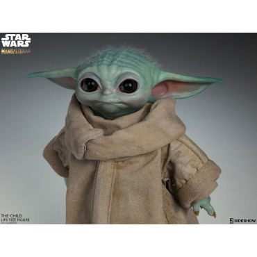 Sideshow Collectibles Estátua 1:1 Baby Yoda O Mandaloriano 42 cm