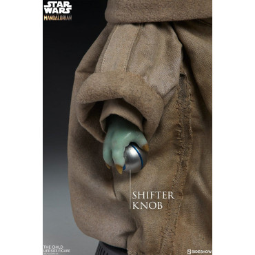 Sideshow Collectibles Estátua 1:1 Baby Yoda O Mandaloriano 42 cm