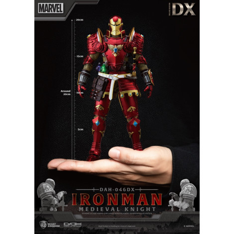 Figura Dinâmica 8H Iron Man Cavaleiro Medieval