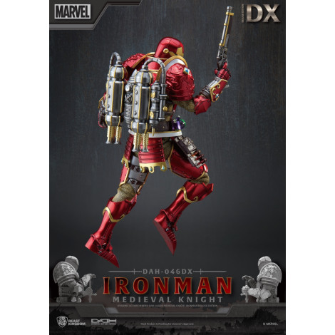 Figura Dinâmica 8H Iron Man Cavaleiro Medieval