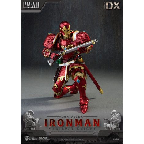 Figura Dinâmica 8H Iron Man Cavaleiro Medieval