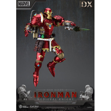 Figura Dinâmica 8H Iron Man Cavaleiro Medieval