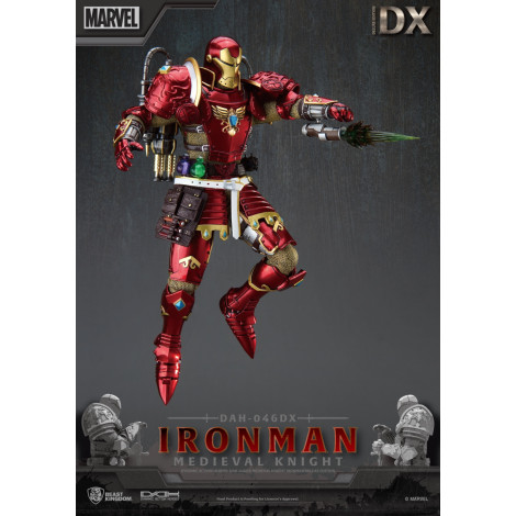 Figura Dinâmica 8H Iron Man Cavaleiro Medieval