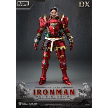 Figura Dinâmica 8H Iron Man Cavaleiro Medieval