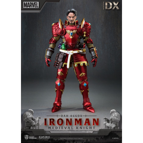 Figura Dinâmica 8H Iron Man Cavaleiro Medieval