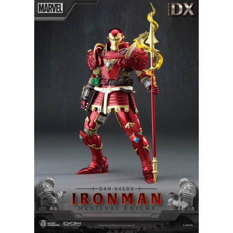 Figura Dinâmica 8H Iron Man Cavaleiro Medieval