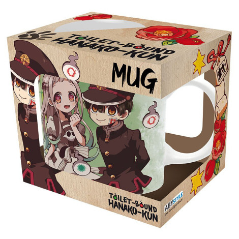 Caneca de Hanako-kun Hanako-kun e Nenê