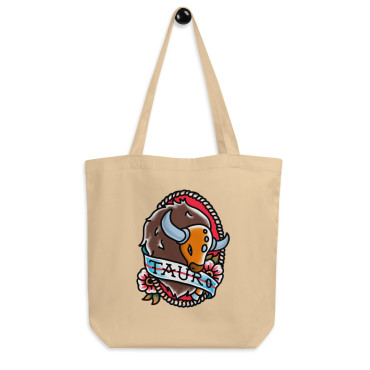 Tote Pokemon zodiac Taurus algodão tote eco