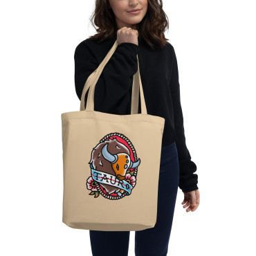 Tote Pokemon zodiac Taurus algodão tote eco