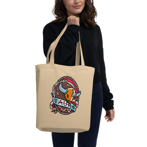 Tote Pokemon zodiac Taurus algodão tote eco