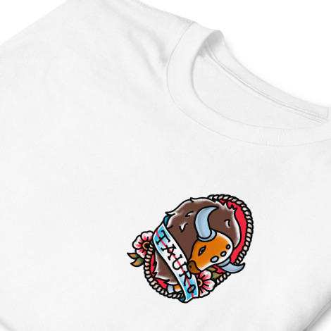 T-shirt branca Pokémon zodiac Taurus