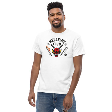 T-Shirt Clube Hellfire Stranger Things