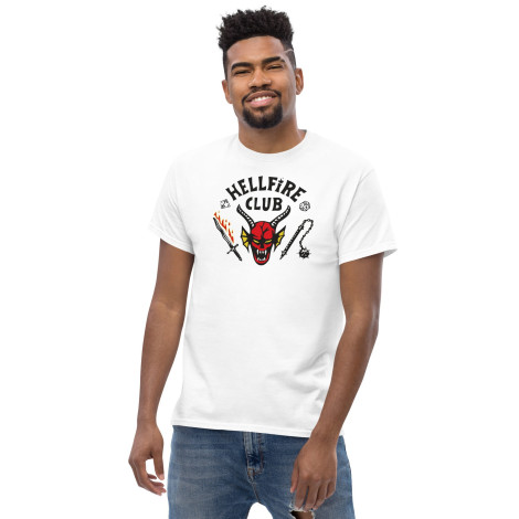 T-Shirt Clube Hellfire Stranger Things