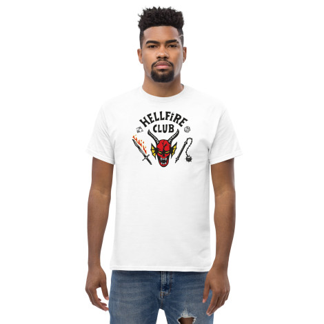 T-Shirt Clube Hellfire Stranger Things