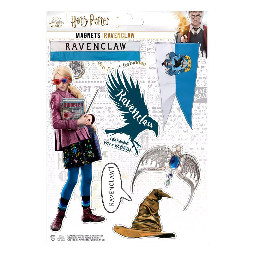 Conjunto de ímanes Harry Potter Ravenclaw