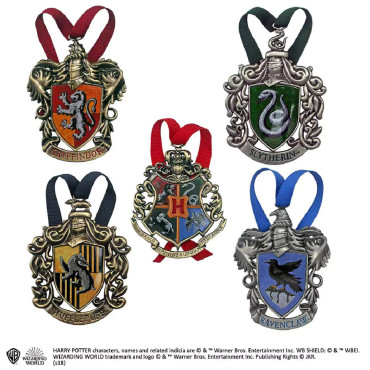 Ornamentos de Natal de Hogwarts