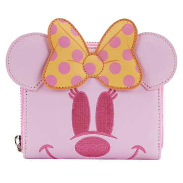 Loungefly Carteira Minnie Mouse Fantasma Rosa