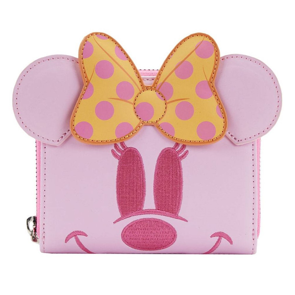 Loungefly Carteira Minnie Mouse Fantasma Rosa