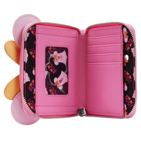 Loungefly Carteira Minnie Mouse Fantasma Rosa