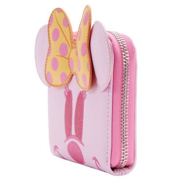 Loungefly Carteira Minnie Mouse Fantasma Rosa