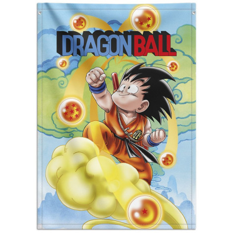 Bandeira decorativa Goku criança Dragon Ball