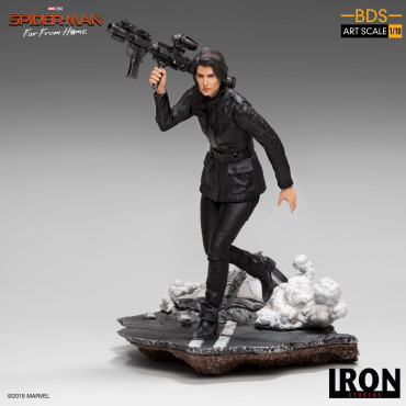 Figura Marvel Spiderman Longe de Casa Maria Hill Escala de Arte