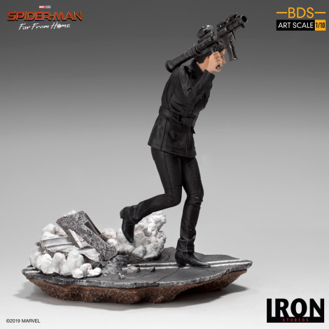 Figura Marvel Spiderman Longe de Casa Maria Hill Escala de Arte