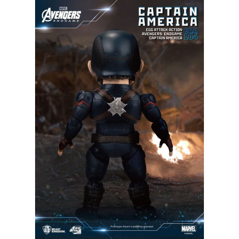 Figura de ataque do ovo do Capitão América Vingadores: Ultimato