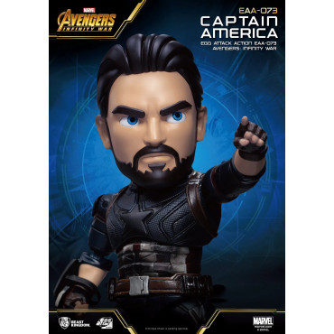 Boneco do Capitão América dos Vingadores Guerra Infinita