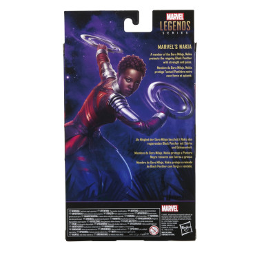 Figura Marvel Série Legends Nakia do Pantera Negra