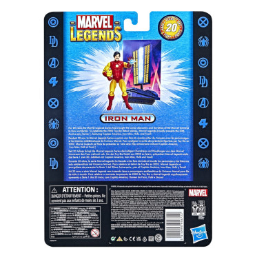 Figura Marvel Iron Man 20 Aniversario