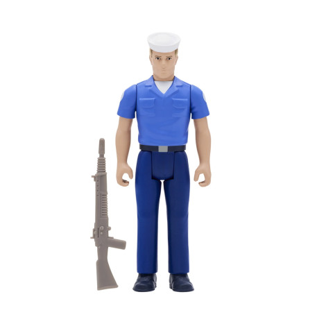 Reaction Figures Gi Joe Blueshirt Clean Shaven Pink