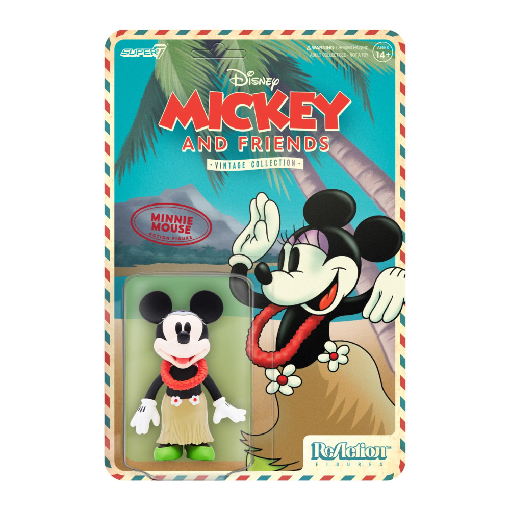 Figura de reacção da Minnie Mouse Hawaii Vacation