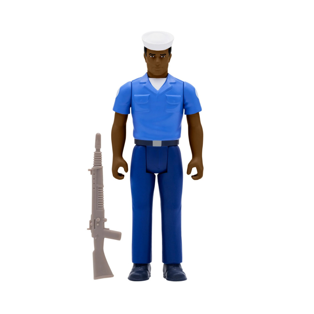 G.I. Joe Blueshirt Figure Clean Shaven Castanho