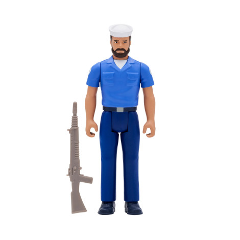 Reaction Figure G.I. Joe Blueshirt Beard Tan