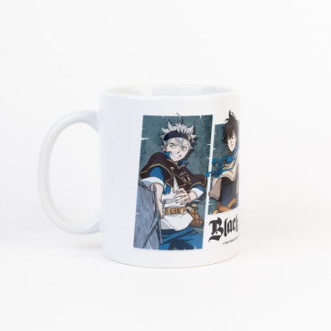 Caneca Black Clover Asta, Yuno, Noelle e Yami