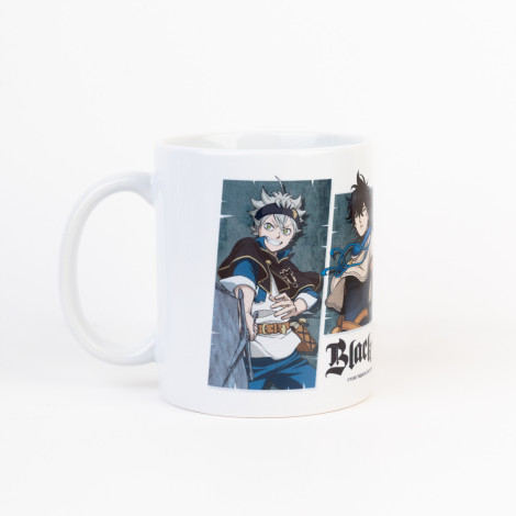 Caneca Black Clover Asta, Yuno, Noelle e Yami