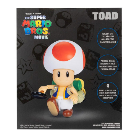 Figura do filme Super Mario do Toad