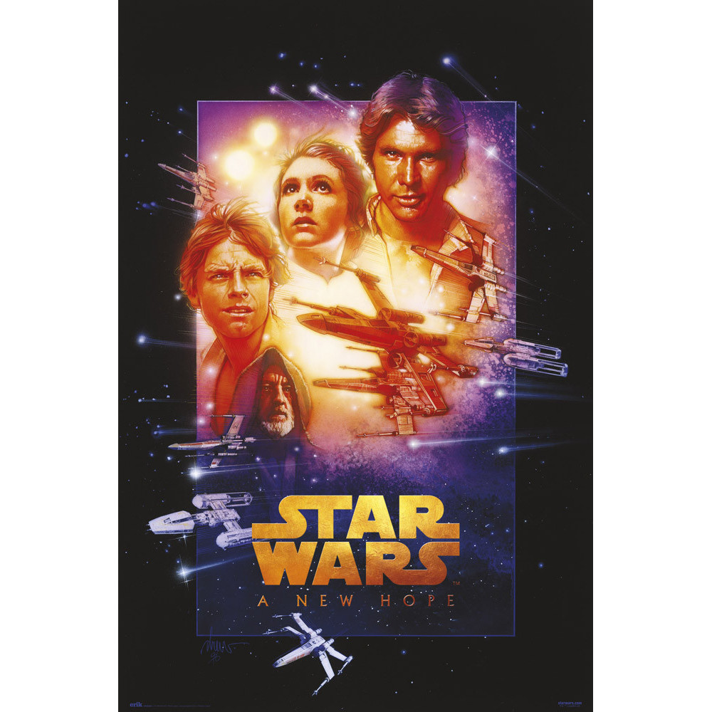 Cartaz Star Wars a New Hope Special Edition