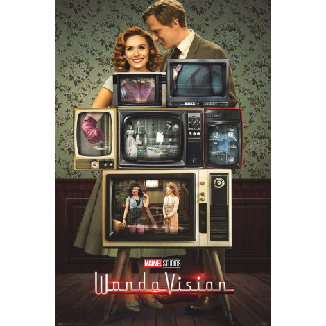 Poster Marvel Wandavision Life On Tv