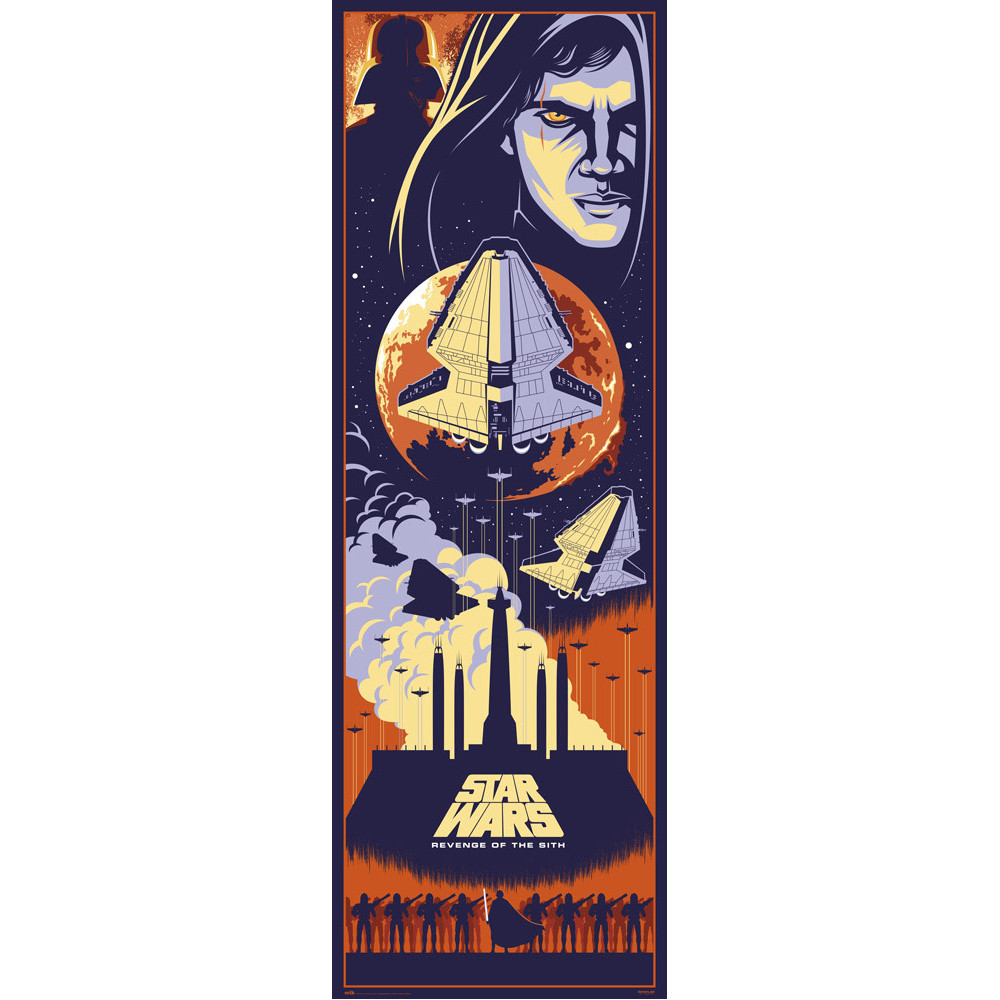 Porta de cartaz Star Wars Episódio III