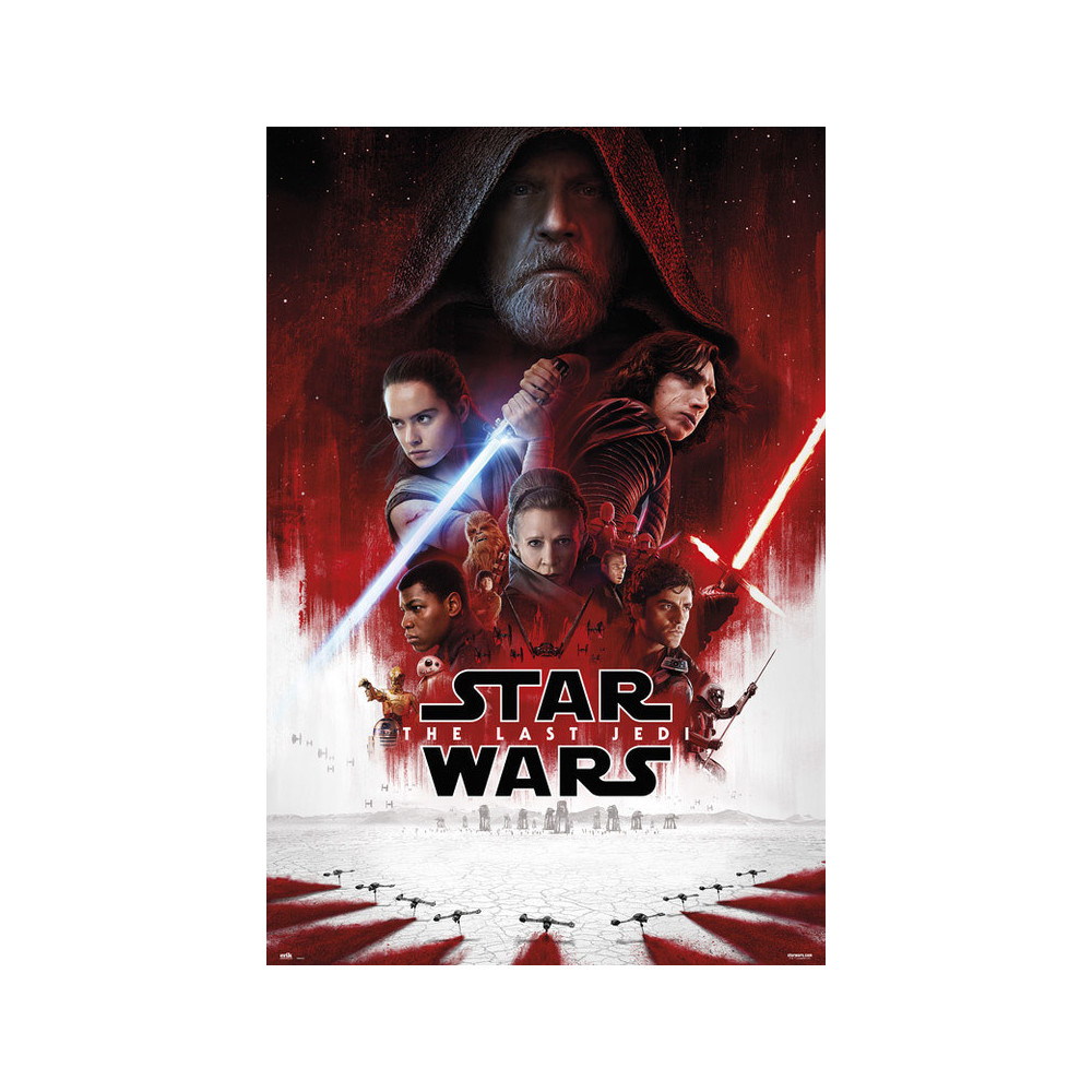 Cartaz Star Wars VIII Os Últimos Jedi