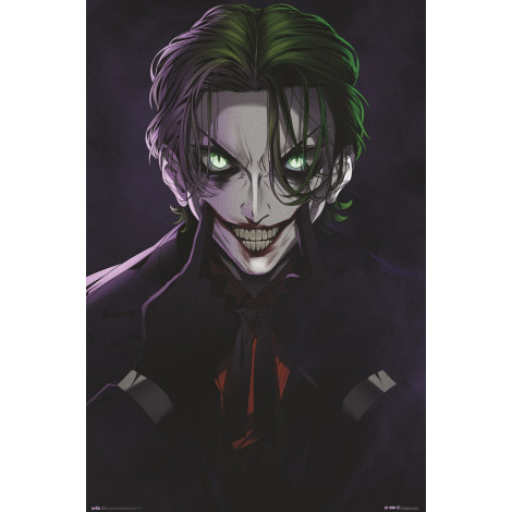 Cartaz de anime do Joker da Dc Comics