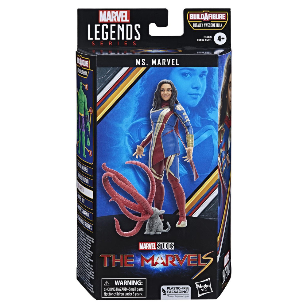 Figura A Marvels Ms Marvel Série Legends