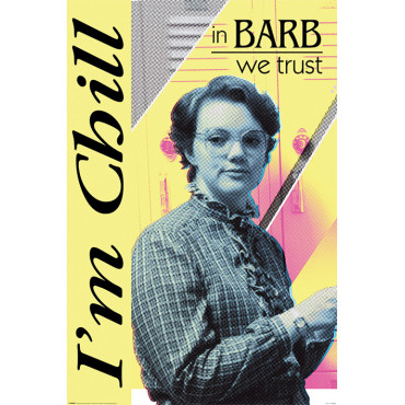 Cartaz Stranger Things In Barb We Trust