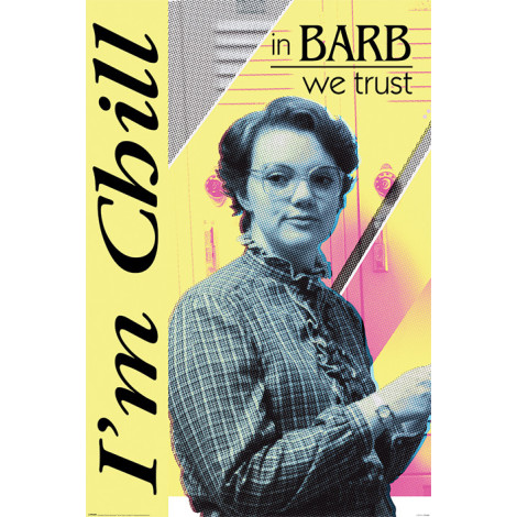 Cartaz Stranger Things In Barb We Trust