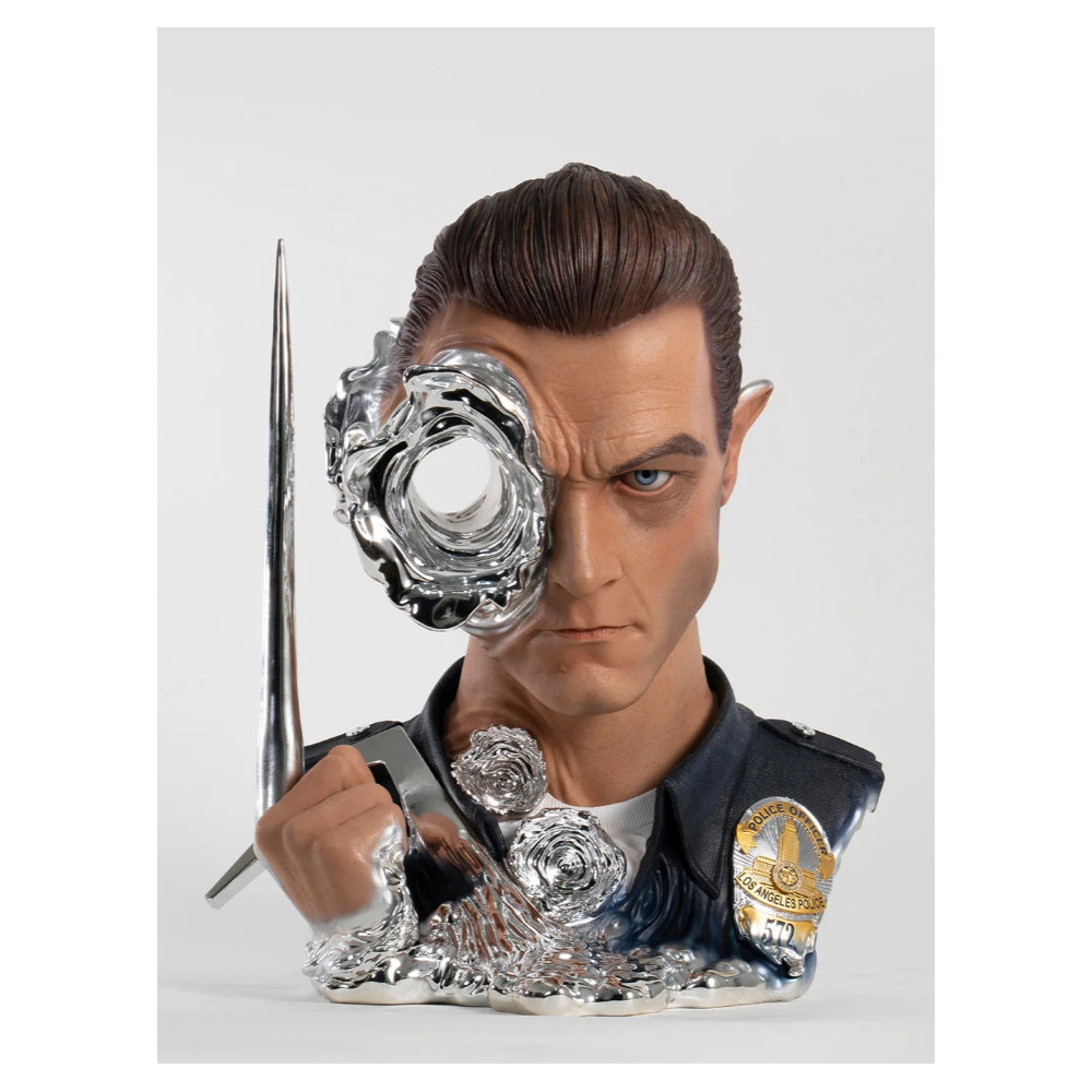 Terminator 1/1 T-1000 Art Mask Painted Deluxe Figure