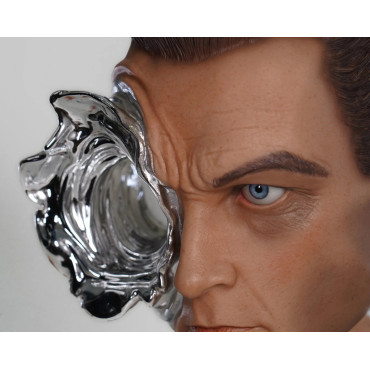 Terminator 1/1 T-1000 Art Mask Painted Deluxe Figure