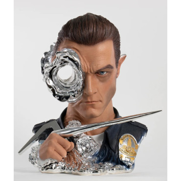 Terminator 1/1 T-1000 Art Mask Painted Deluxe Figure