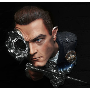 Terminator 1/1 T-1000 Art Mask Painted Deluxe Figure